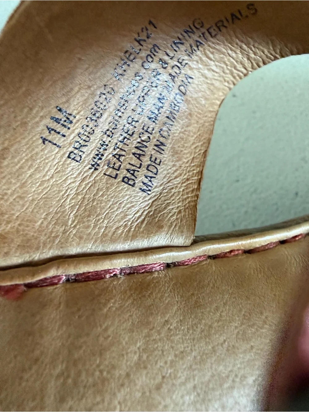 Born wedge shoe